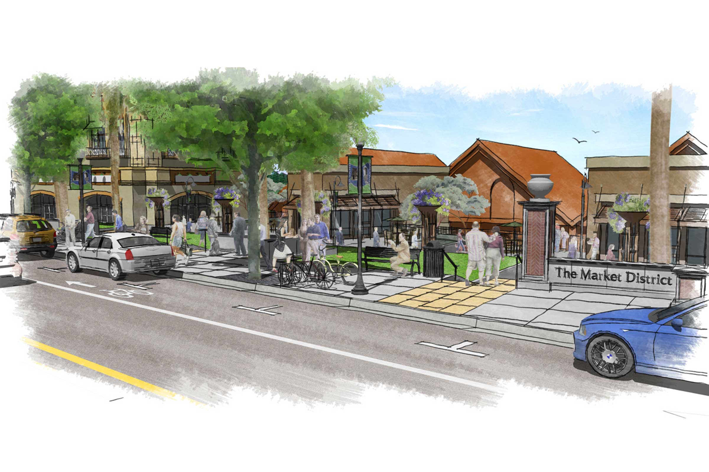 Sacramento Railyards Streetscapes